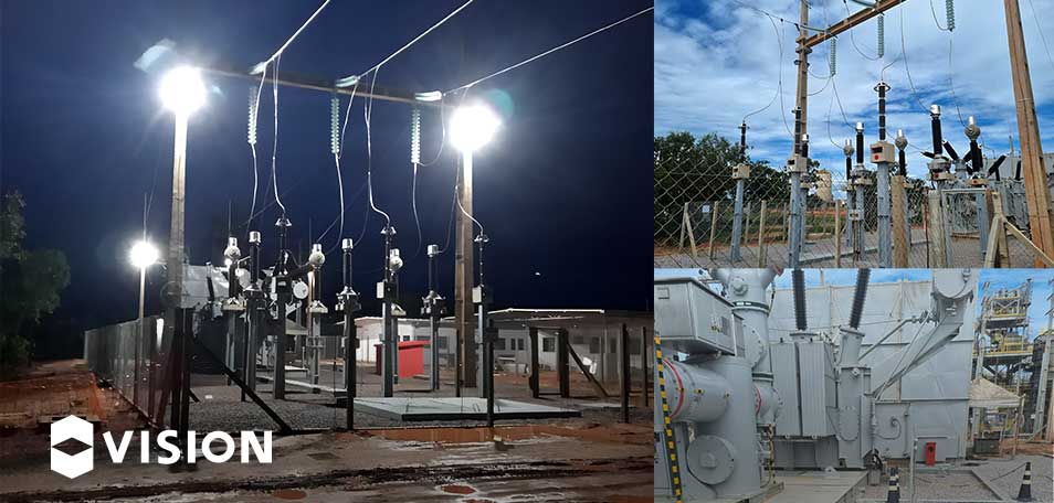 SUBESTAÇÃO COMPACTA EM GIS DA AURA MINERALS – 138 kV